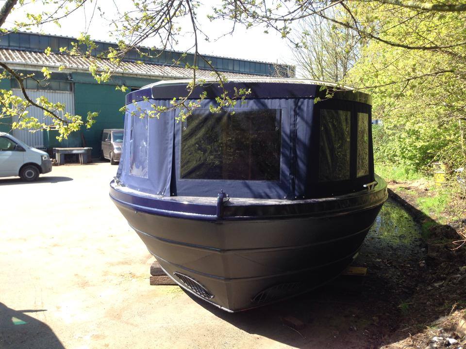 Customised narrowboat and wide beam covers in the UK
